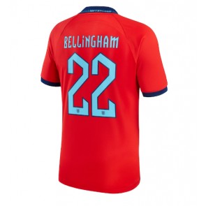 Engleska Jude Bellingham #22 Gostujuci Dres SP 2022 Kratak Rukavima